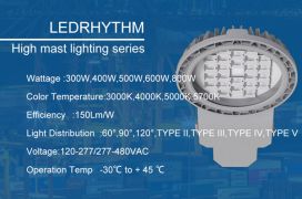 Ledrhythm High Power High Mast Lighting Solutions - HMARS